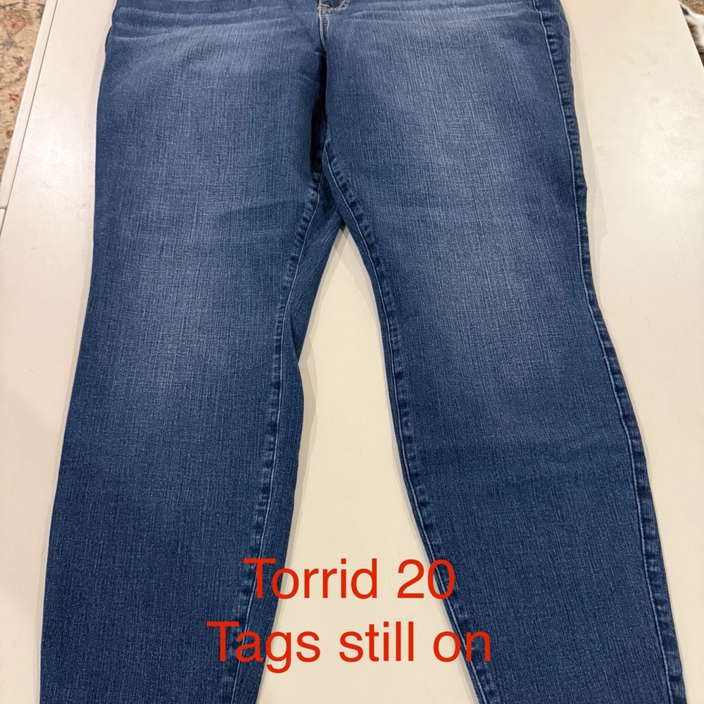 Torrid Women's Dark Blue Skinny Jeans